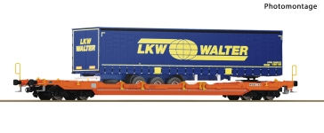 Roco 6600063 - H0 - Taschenwagen T5 LKW Walter, Wascosa, Ep. VI